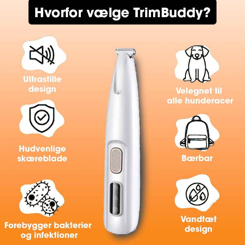 TrimBuddy™ – Der Töpfer und sensible Områder